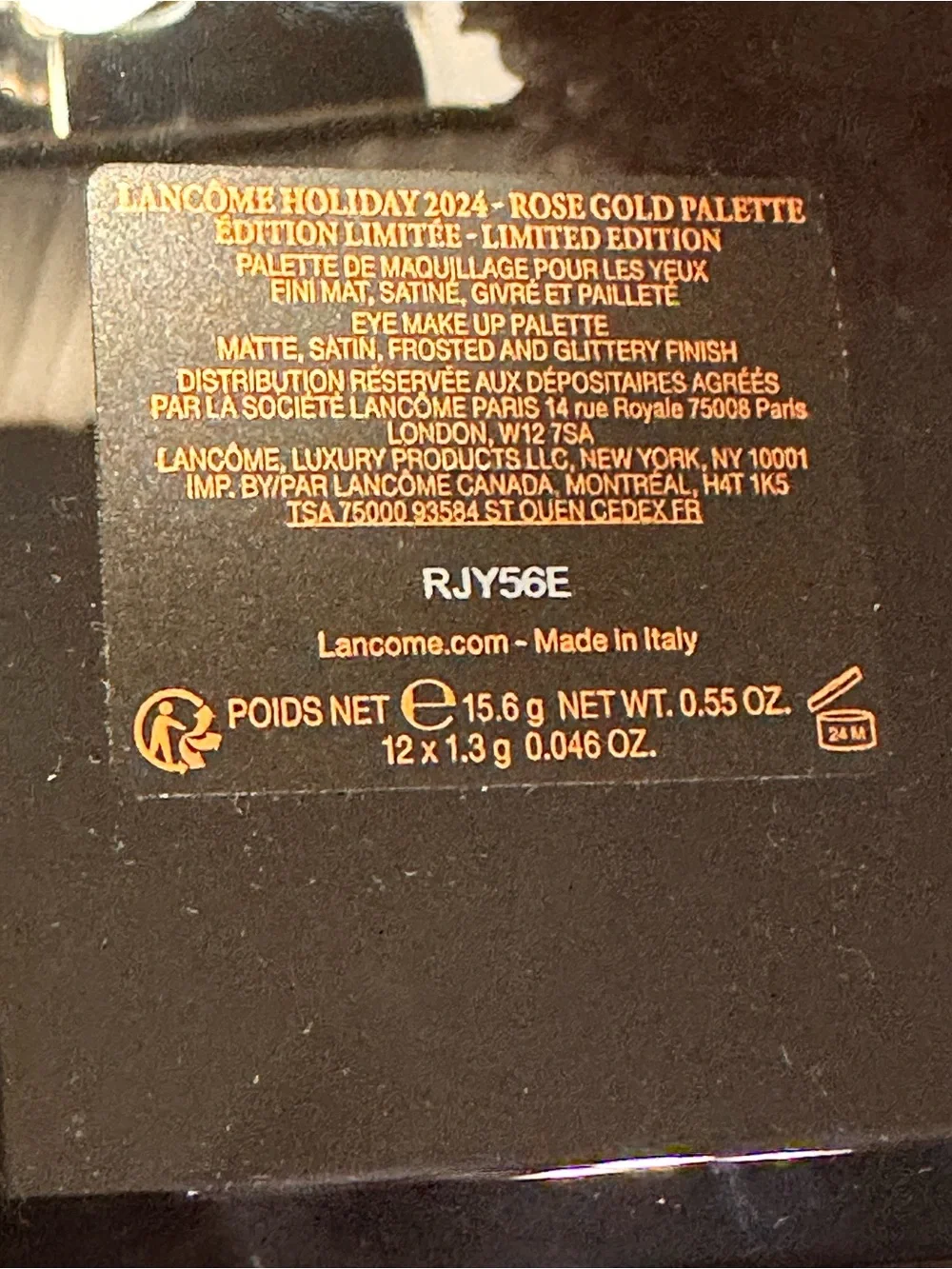 Lancôme Rose Gold & Neutral Eyeshadow Palette